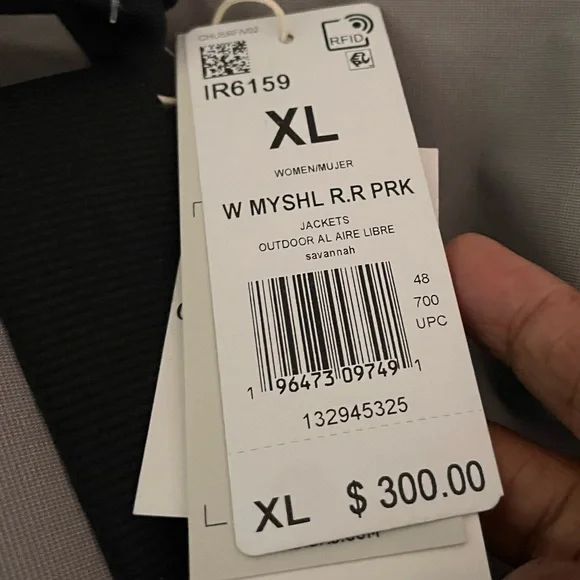 Adidas MYSHELTER RAIN.RDY PARKA BRAND NEW - Picture 14 of 14